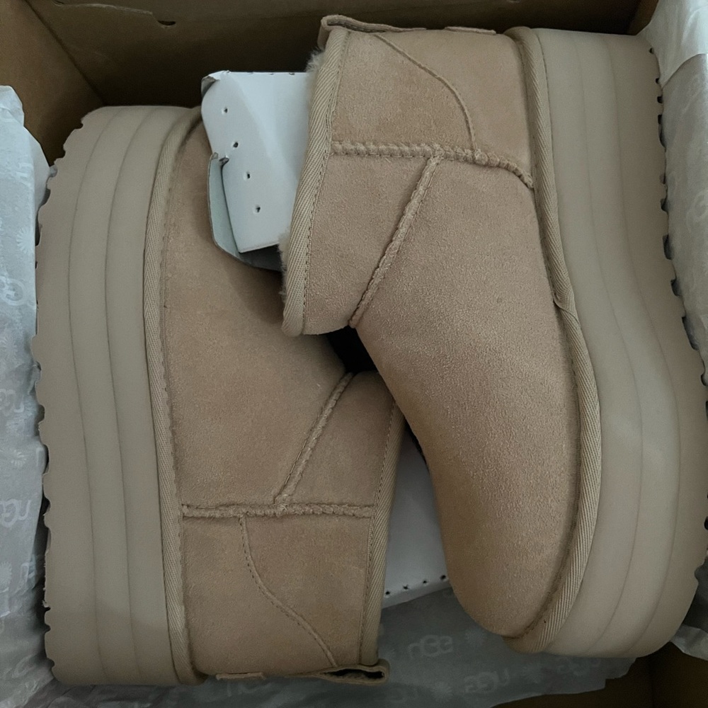 Ultra mini uggs platform